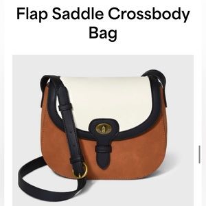 Flap Saddle Crossbody Bag